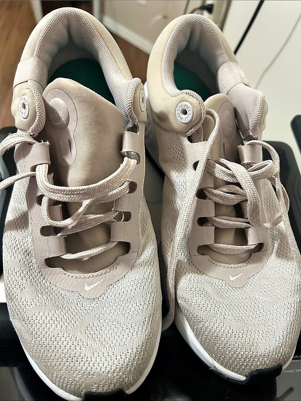 Nike Renew In-Season TR 12 Pink & Gray Athletic Shoes